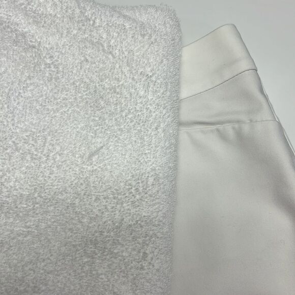 White House Black Market Cream “Perfect Form” Straight Crop Pants- Size 12 - Picture 15 of 15